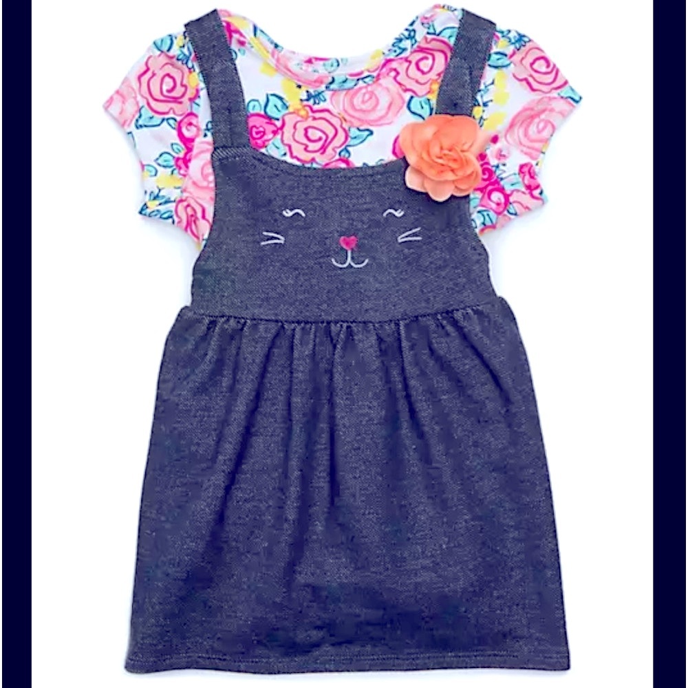 Easter NWT Girls Bunny Ear Jumper Set Sz 18 mos Perfect for Spring! 🐰